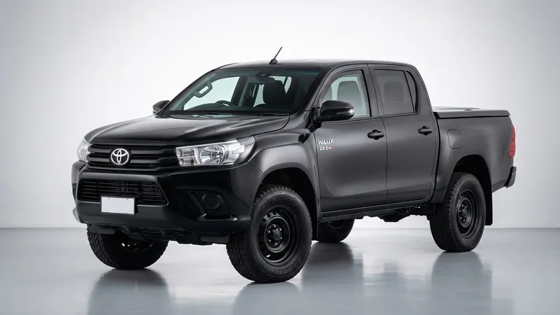 B7 armored Toyota Hilux Revo double cab, protected transport in Karachi