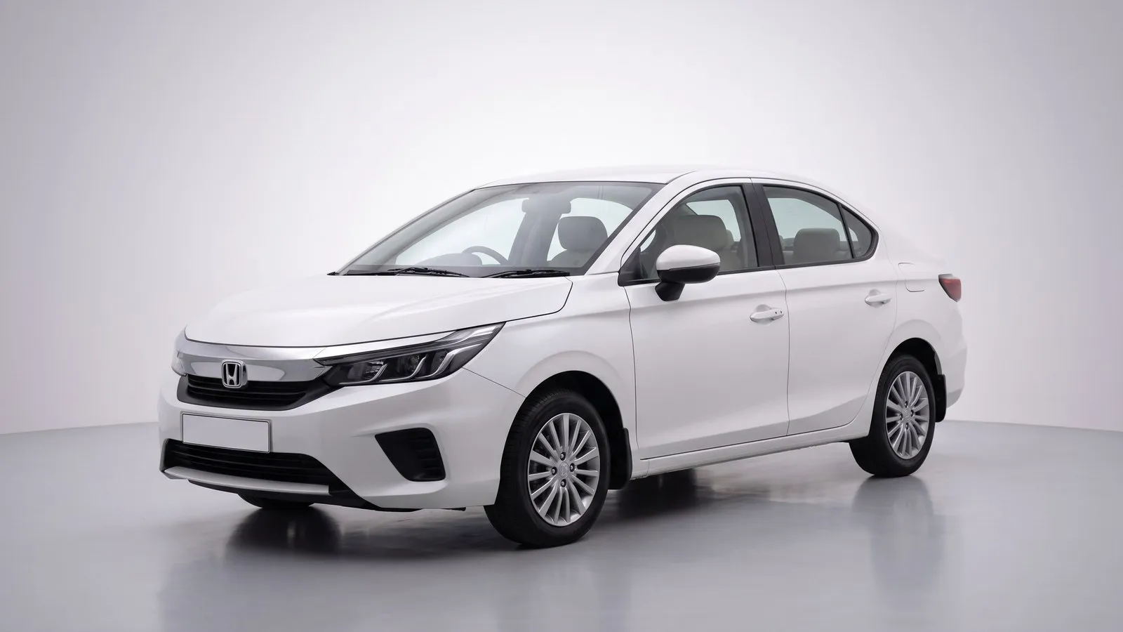 Honda City automatic sedan, entry price car rental with driver in Karachi