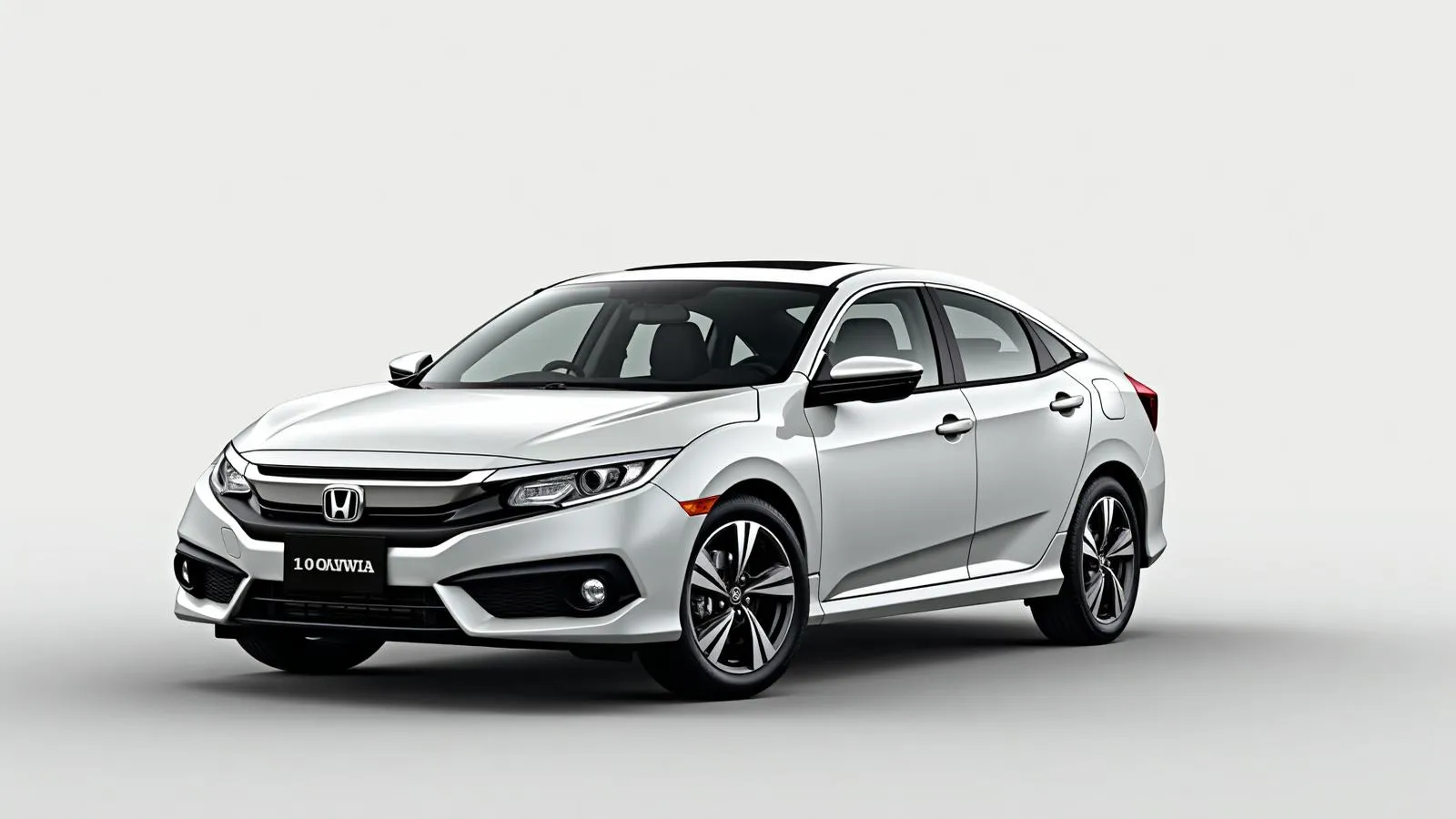 Honda Civic 11th-generation sedan, premium interior, Karachi business rental